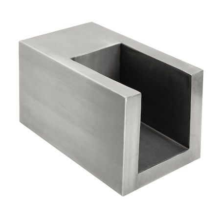 The Outdoor Plus U-Shaped Scupper 8 - 316 Stainless Steel OPT-USS8-SS